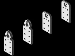 6 Lug Battery Terminal- Tapered and C'Bore Battery Connectors/Busbars/Terminals