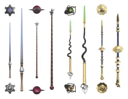 A few random fantasy wands