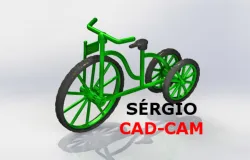 Bicycle toy - Sergio CAD CAM.