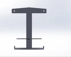 Bucket holder for pellet grill