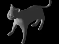 Cat Model Textured