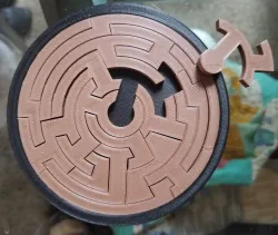Circular Puzzle Coaster
