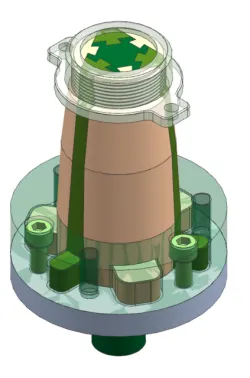 Collapsible core mold/Cup bottle