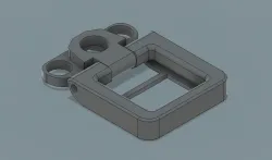 Collapsible Minimalist Antenna mount for M100-5883 M10 GPS Module