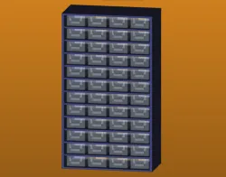 Component Organiser - 40 Drawers
