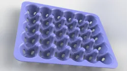 Creo Parametric: egg tray