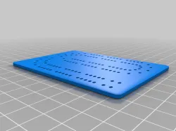 Cribbage Board Poker Card