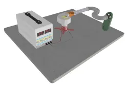 Didactics low cost bench for experimental tests on centrifugal fan and air ducts.