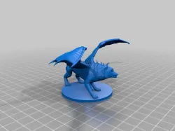 Draconic Wolf