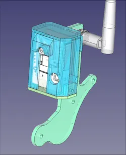 ESP32-CAM box mounted horizontaly or vertically