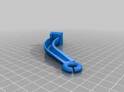 Filament Guide Ender 3 when Creality Ender 3 Neo LED Light Kit installed