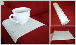Foldable Couch Tray / Sofa Table (also usable as Sushi Mat)