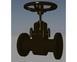 Gate Valve 3D