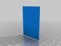 Glue spreader for print bed