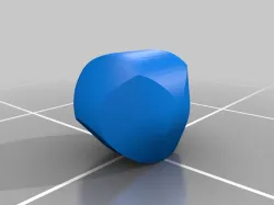 Gomboc a concrete Gömböc