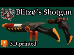 Helluva Boss Blitzo's Shotgun