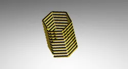 HEXAGONAL SPRING MODEL