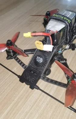 HSKRC Acro 3 163mm (Acrobrat Clone) Backplate and Antenna Mount