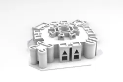 Jatiya Sangsad Bhaban 3D Puzzle