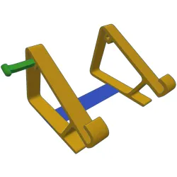 Laptop Stand for larger laptop with top guides v2
