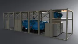 Modular Canopy for Emercency Diesel Generator
