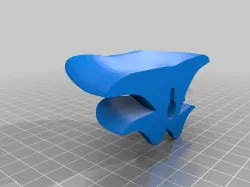 Mushroom shelves - keyhole mount