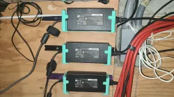 (NJ11 Wall Bracket System) laptop charger holder mount 