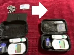 One Touch Case Organizer