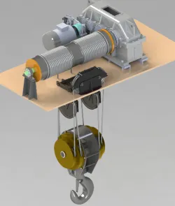 Open winch Drum 63000kg