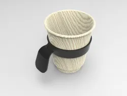 Paper Cup Plastic Holder