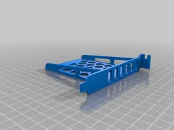 PCI card bracket SSD mount