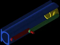piston working mechanism