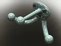 Plastic Triple Coat Hook