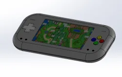 Portable gaming console