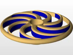 Press-Fit Fidget Spinner