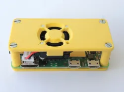 Rapberry Pi Zero Cooling Fan Assembly