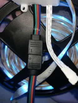 RGB cable protection and anchoring