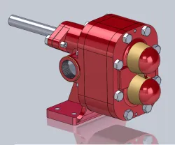 Rotary gear pump