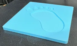 Sasquatch Footprint Coaster
