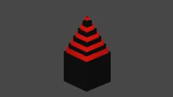 self sorting cube pyramid