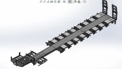 Semi Trailer 8AX ramp