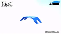 Sheet Metal Cutting and Bending drawing