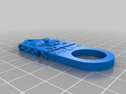 Spongebob Fidget Spinner Keychain