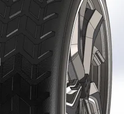 Sports Car Wheel