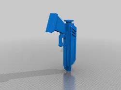 Star Wars Animated style DC17 blaster
