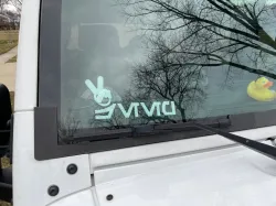Star Wars Aurebesh "Jeep"  Window Sign