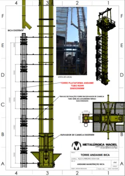 TORRE ANDAIME BICA COM ELEVADOR
