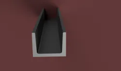 U-Profile parametric dimensions Fusion 360