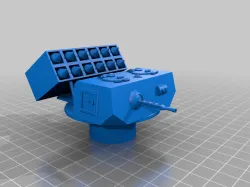 VK-355 prototype rocket artillery tank