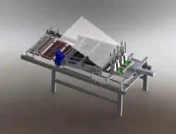 Wafer Cutting and Spreading Machine